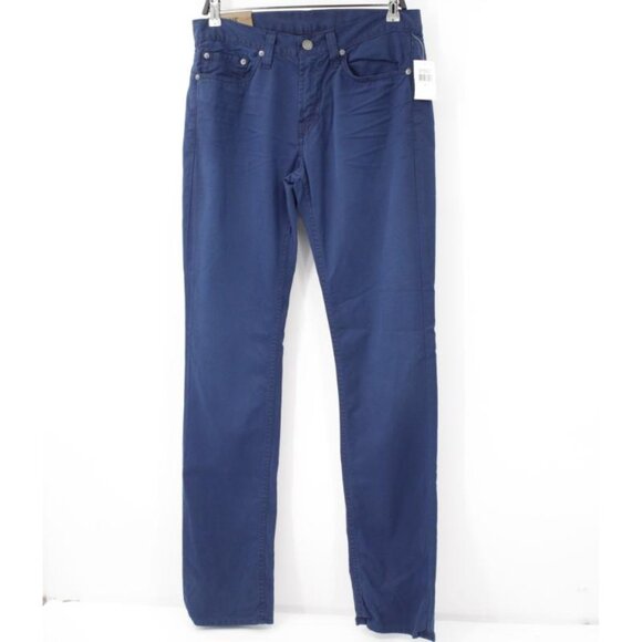 NWT J Brand Jeans Mens Size 31 L35 Kane Blue Slim Straight Leg Mid Rise USA Made